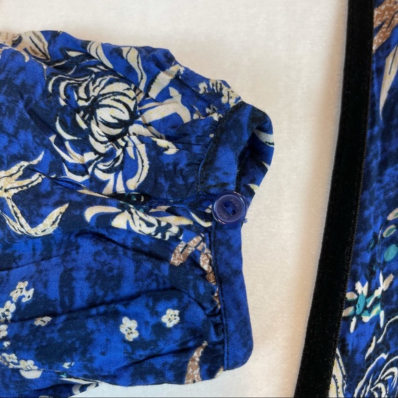 Jaase Lotus Moonlight Blue Jessie Floral Dress - Picture 7 of 8